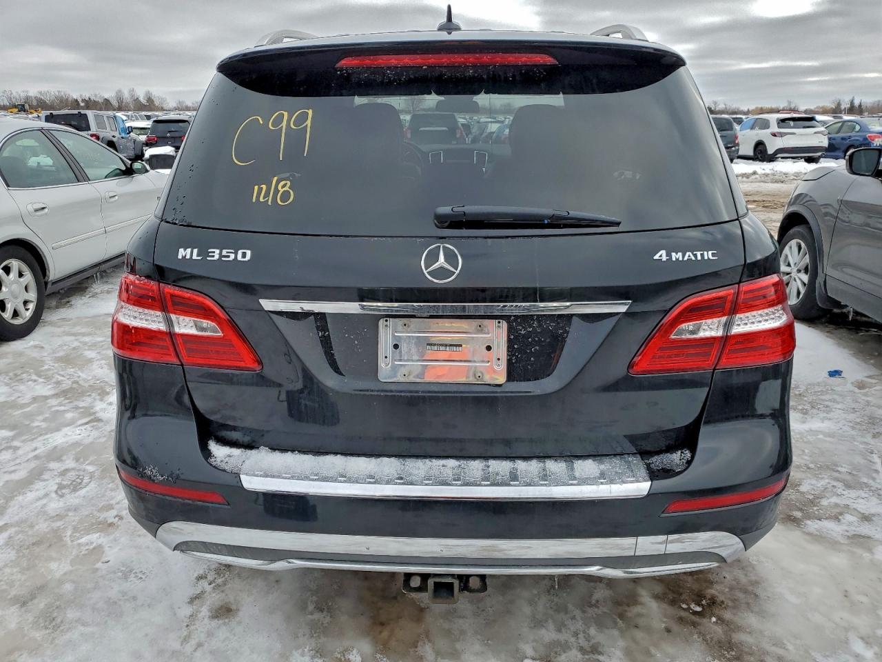 2014 Mercedes-Benz Ml 350 4Matic VIN: 4JGDA5HBXEA296157 Lot: 96355595
