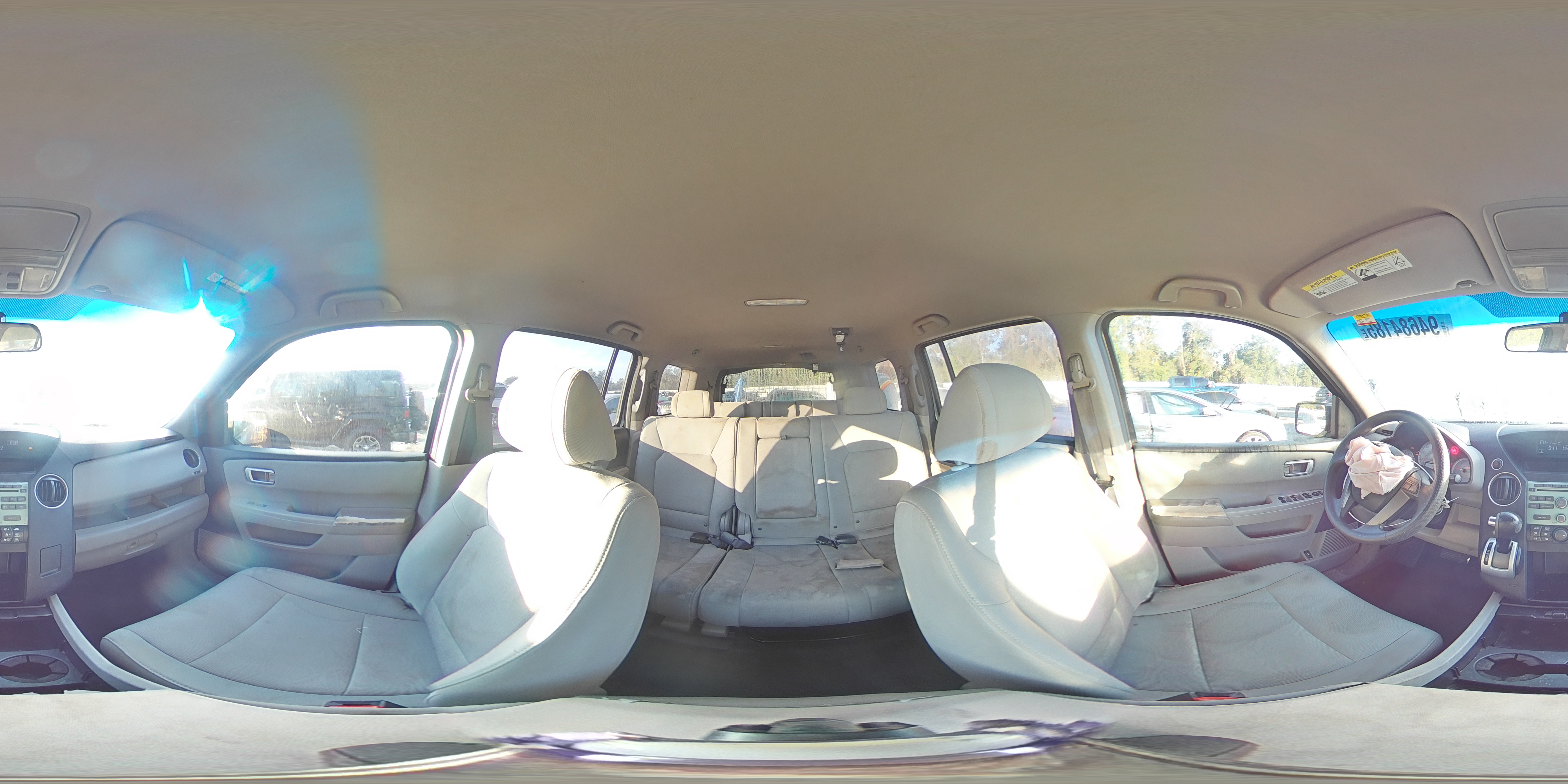 2010 Honda Pilot Lx VIN: 5FNYF3H25AB013239 Lot: 94684185