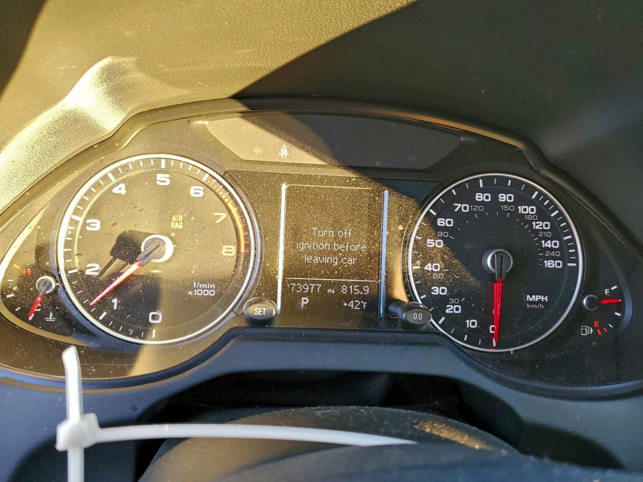 2013 Audi Q5 Premium VIN: WA1CFAFP7DA010783 Lot: 95540385