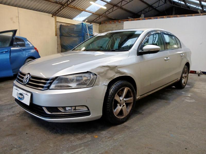 2014 VOLKSWAGEN PASSAT 1.6 TDI BLUEMOTION TECH S 4DR for sale at Copart BELFAST