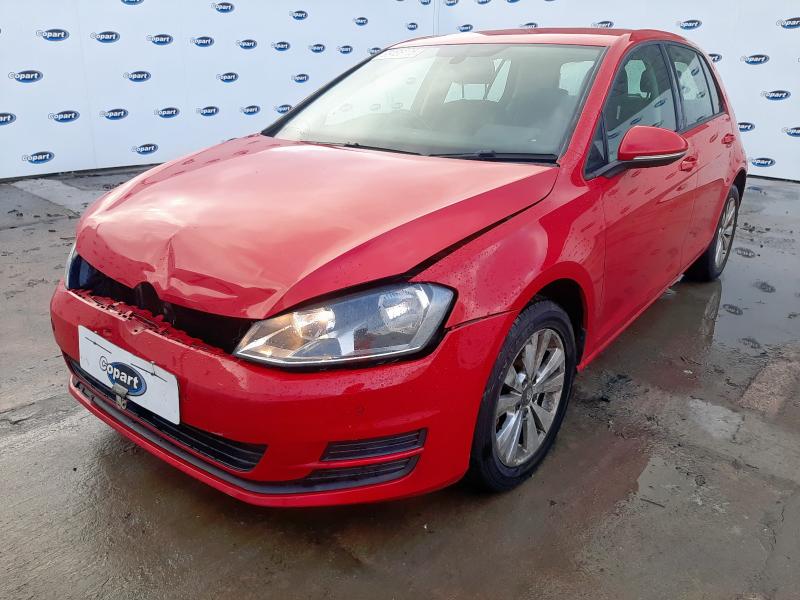 2014 VOLKSWAGEN GOLF 1.6 TDI 105 SE 5DR for sale at Copart WOLVERHAMPTON
