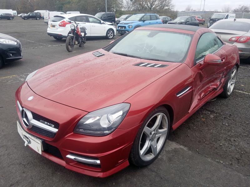 2015 MERCEDES-BENZ SLK250 AMG SPORT CDI BLUE  for sale at Copart SANDTOFT
