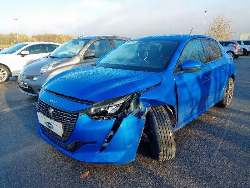 2020 PEUGEOT 208 1.2 PURETECH 100 ALLURE 5DR for sale at Copart ST HELENS