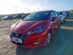 2021 NISSAN MICRA 1.0 IG-T 92 ACENTA 5DR CVT for sale at Copart CORBY