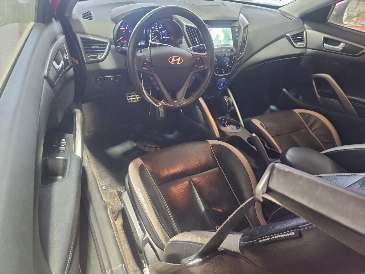 2013 Hyundai Veloster Turbo VIN: KMHTC6AE0DU111594 Lot: 96413775