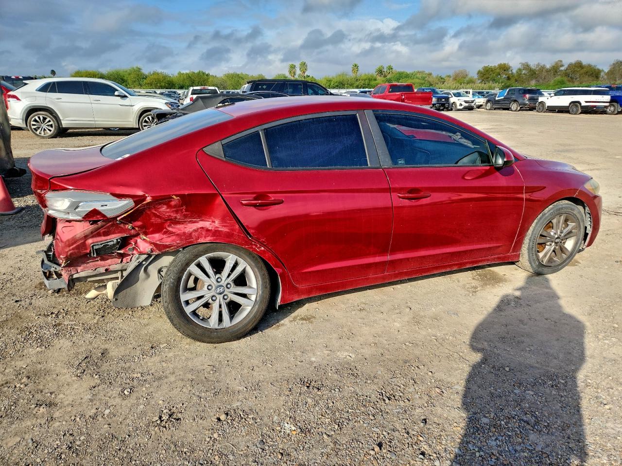 2017 Hyundai Elantra Se VIN: KMHD84LF5HU061295 Lot: 97962465