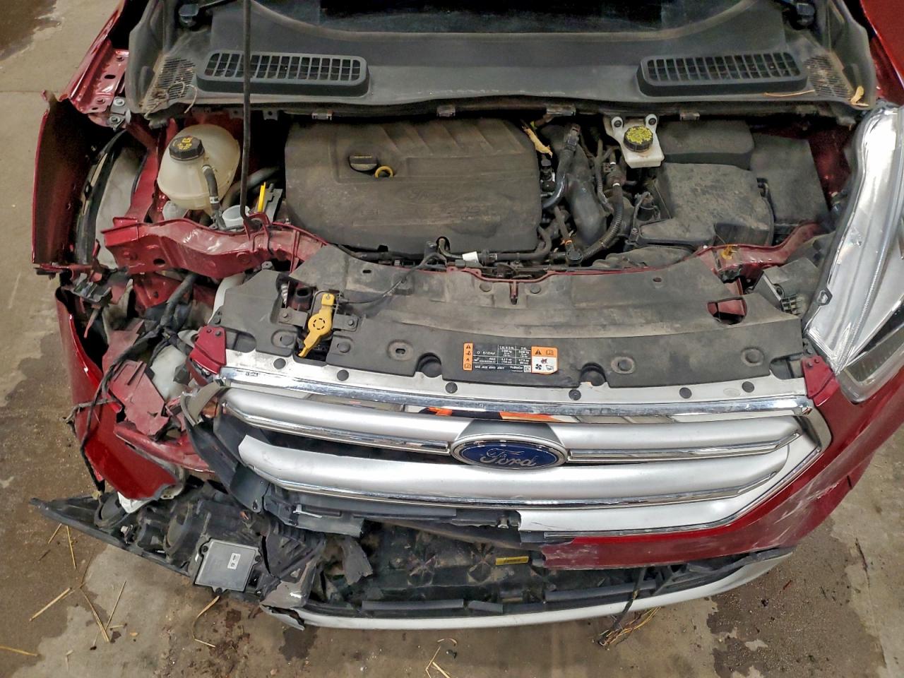 2017 Ford Escape Titanium VIN: 1FMCU9JD8HUA80316 Lot: 96265095