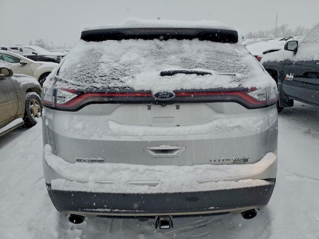 2017 Ford Edge Titanium VIN: 2FMPK4K94HBB61405 Lot: 97003215