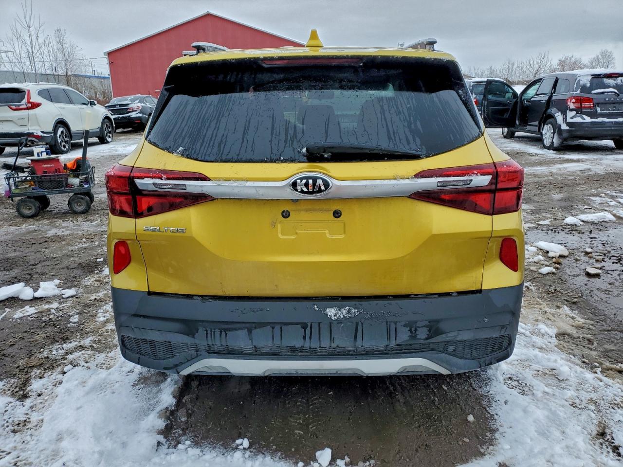 2021 Kia Seltos Lx VIN: KNDEPCAA9M7051407 Lot: 94625325