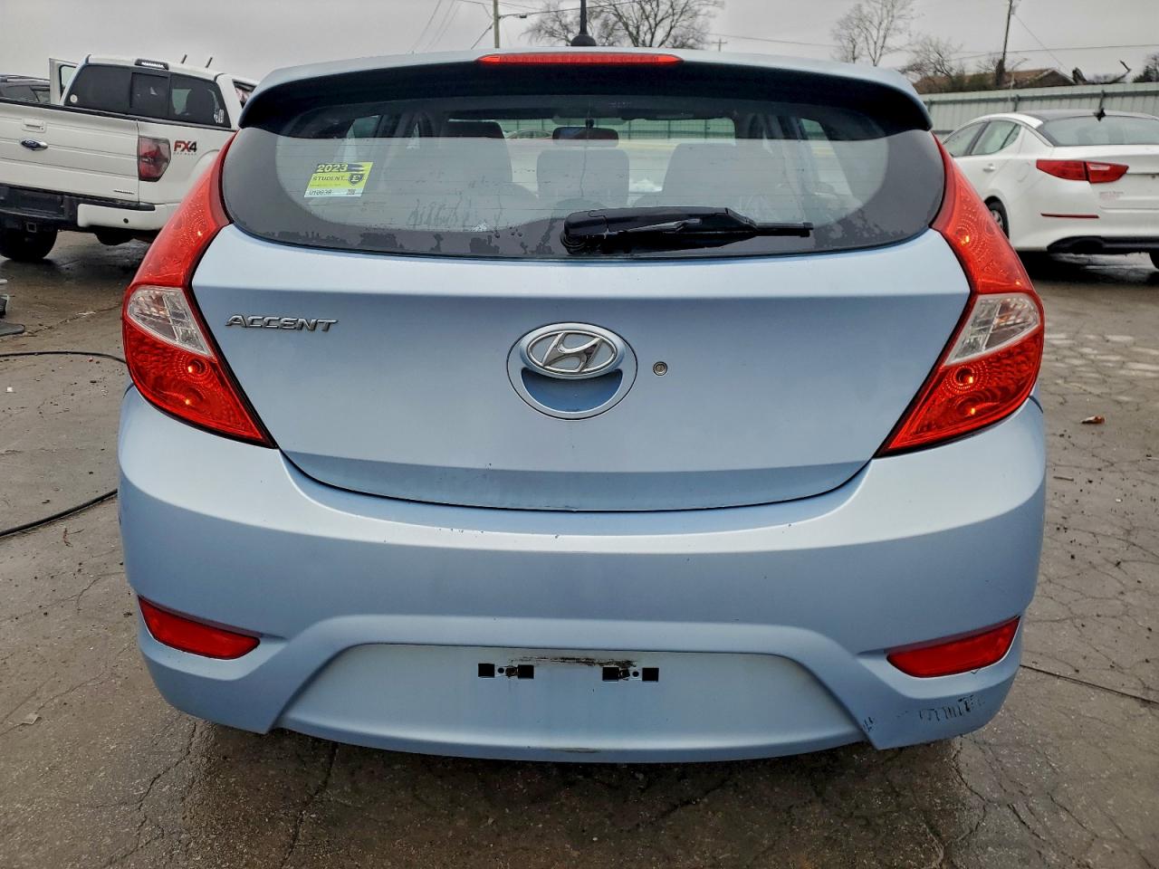2013 Hyundai Accent Gls VIN: KMHCU5AE6DU078396 Lot: 95889195