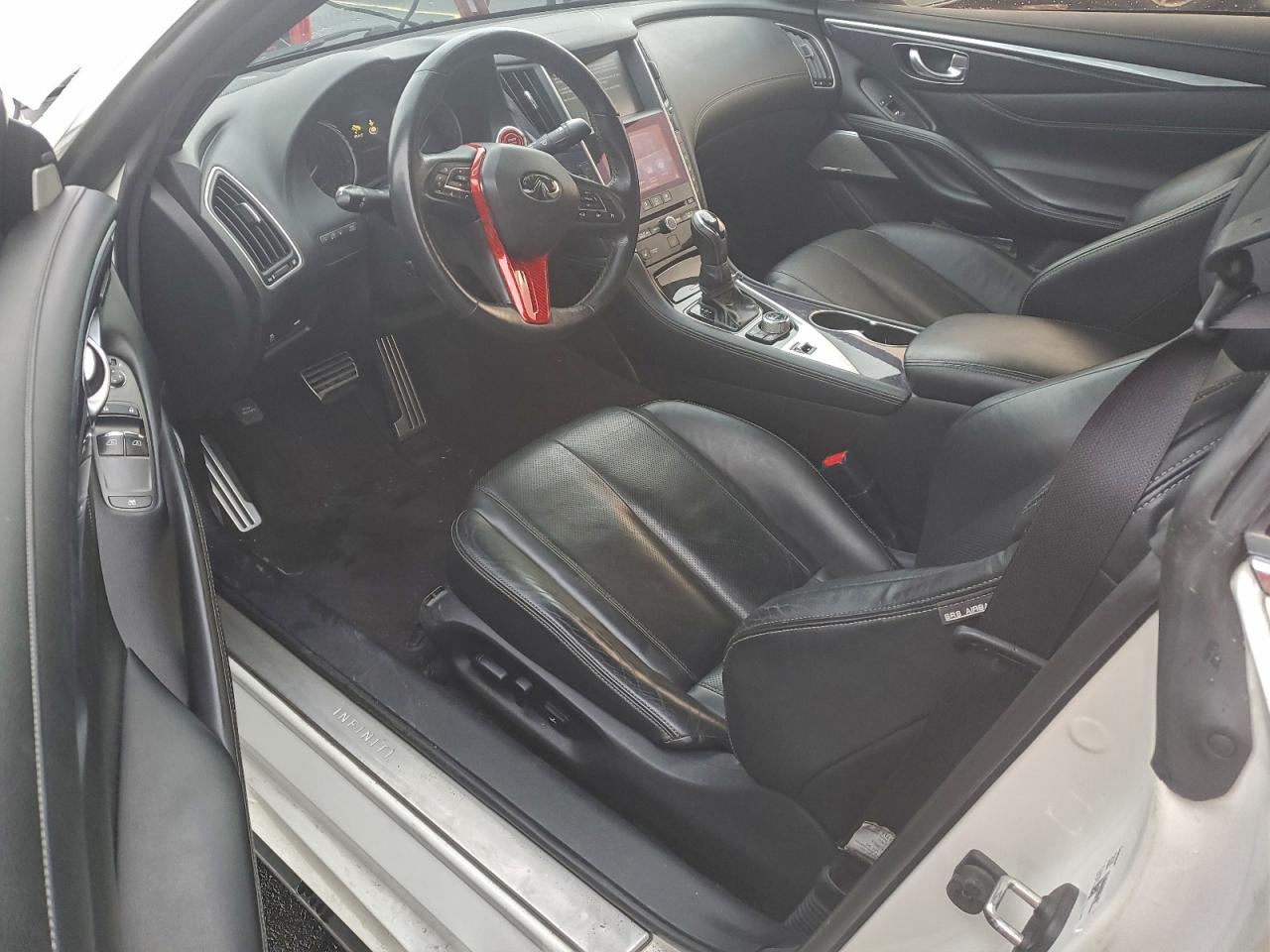 2017 Infiniti Q60 Red Sport 400 VIN: JN1FV7EK6HM610863 Lot: 94387745