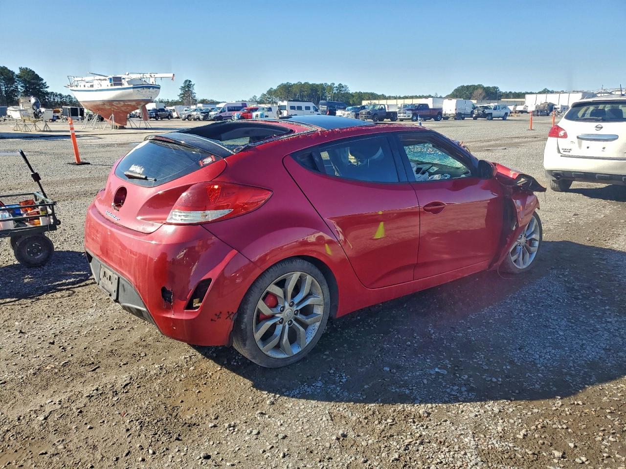 2013 Hyundai Veloster VIN: KMHTC6AD3DU150638 Lot: 97505525