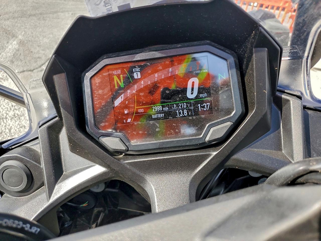 2024 Kawasaki Ex650 R VIN: ML5EXER13RDAC3622 Lot: 95472215