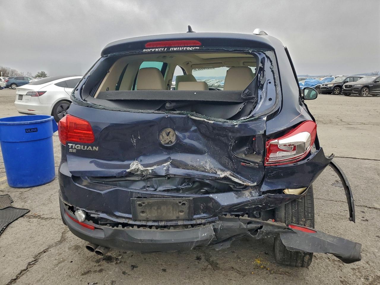 2016 Volkswagen Tiguan S VIN: WVGBV7AX3GW526351 Lot: 95709525