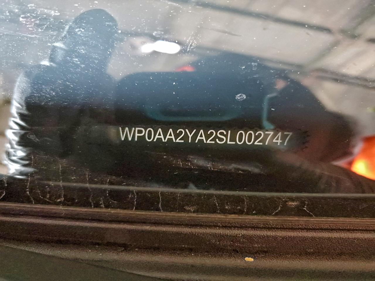 2025 Porsche Panamera Base VIN: WP0AA2YA2SL002747 Lot: 94526305