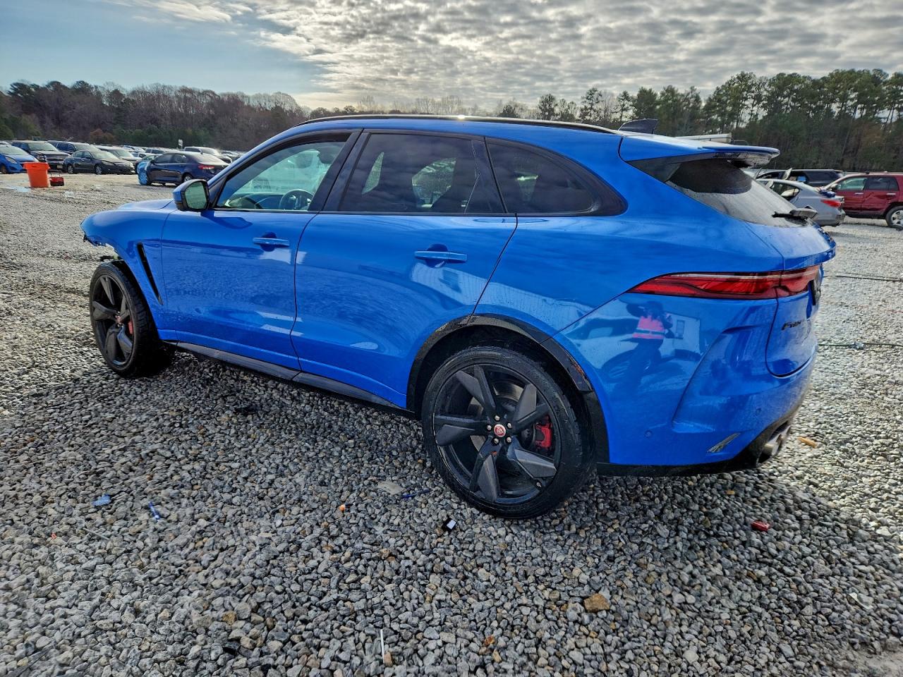 2022 Jaguar F-Pace Svr VIN: SADCZ2EE7NA696428 Lot: 97017585
