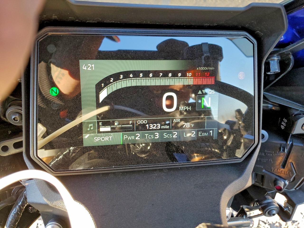 2025 Yamaha Yzf890 VIN: JYARNA3E1SA000314 Lot: 94349535