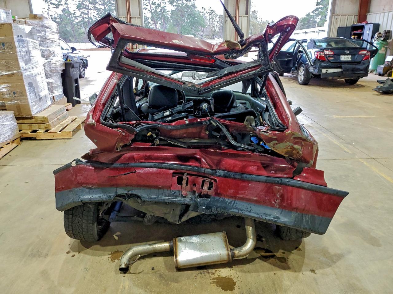 1991 Honda Civic Crx VIN: JHMED8357MS011831 Lot: 94892035