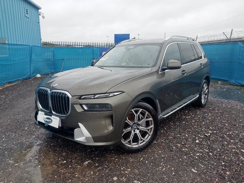 2025 BMW X7 XDRIVE40D MHT EXCELLENCE 5DR STEP AUTO for sale at Copart YORK