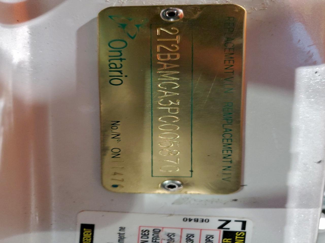 2023 Lexus Rx 350 Base VIN: 2T2BAMCA3PC005870 Lot: 93537495