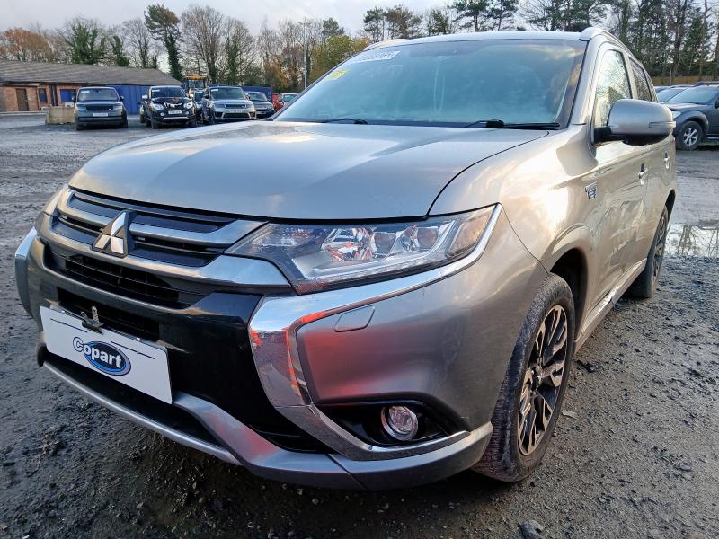 2017 MITSUBISHI OUTLANDER 2.0 PHEV 4H 5DR AUTO for sale at Copart WOLVERHAMPTON