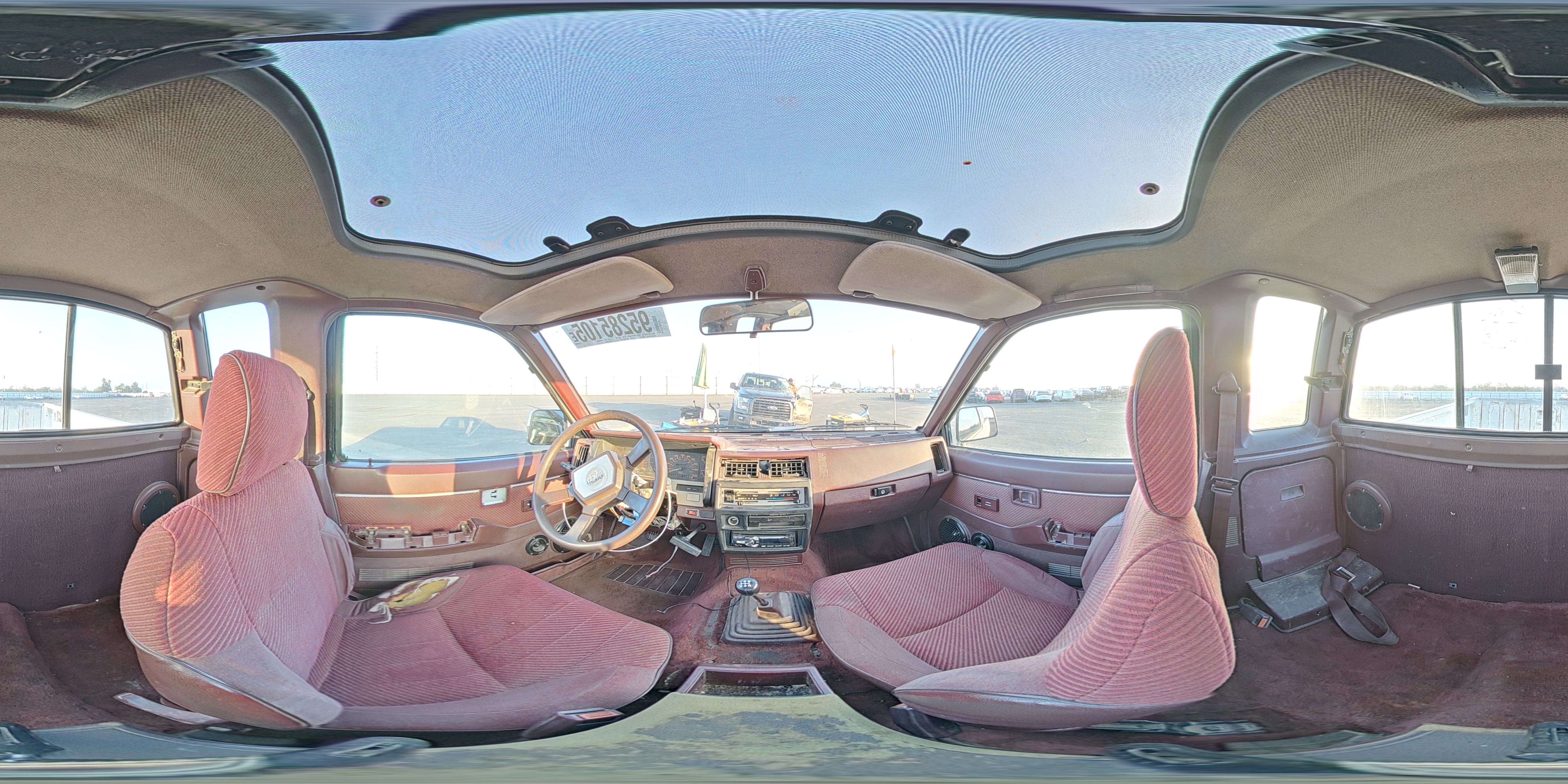 1987 Nissan D21 King Cab VIN: JN6HD16S1HW004067 Lot: 95285105