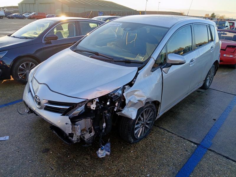 2017 TOYOTA VERSO 1.6 V-MATIC ICON TSS 5DR for sale at Copart NEWBURY