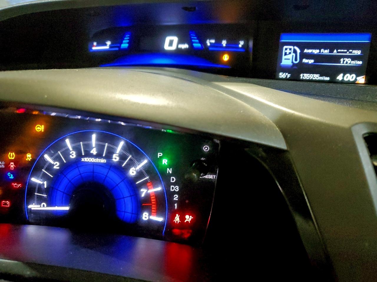 2012 Honda Civic Ex VIN: 2HGFG3B80CH549757 Lot: 96221665