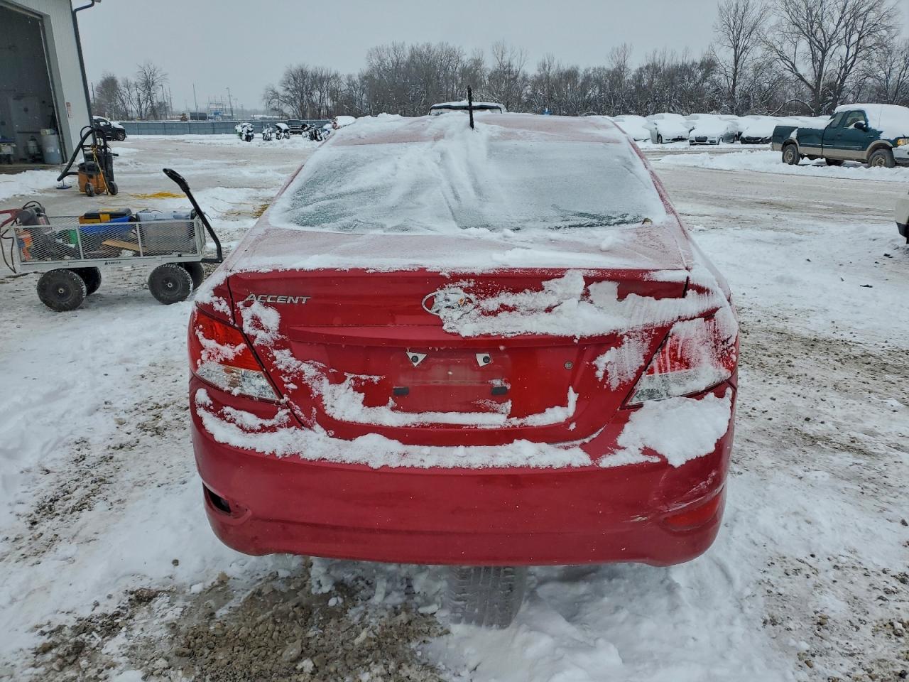 2014 Hyundai Accent Gls VIN: KMHCT4AE1EU689175 Lot: 94808425