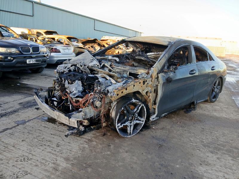 2013 MERCEDES-BENZ CLA CLA 220 CDI AMG SPORT 4DR TIP AUTO for sale at Copart WISBECH