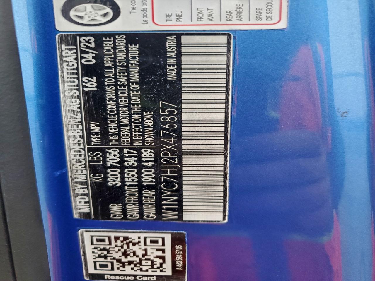 Фото: W1NYC7HJ2PX476857