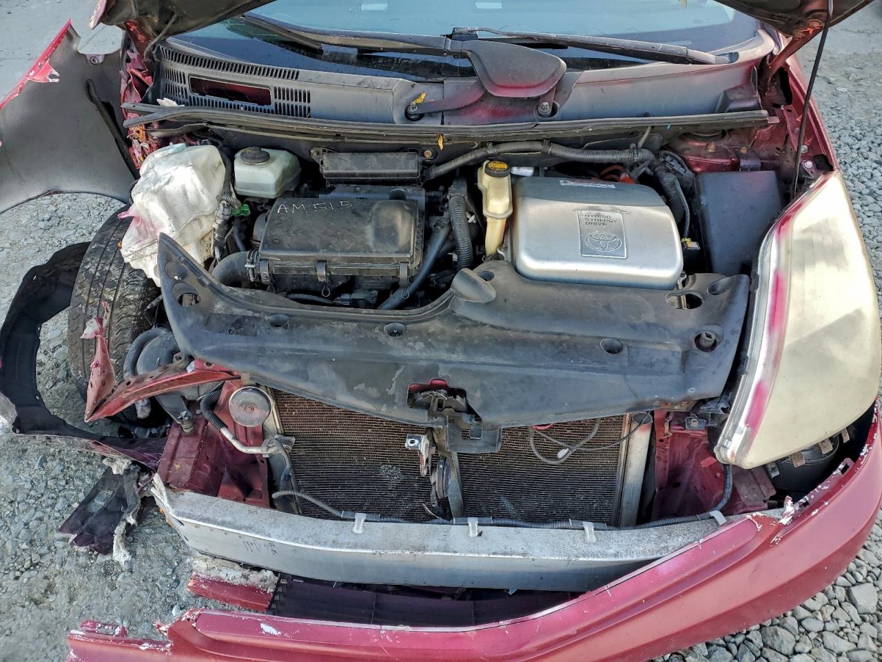 2005 Toyota Prius VIN: JTDKB20U057019258 Lot: 96156265