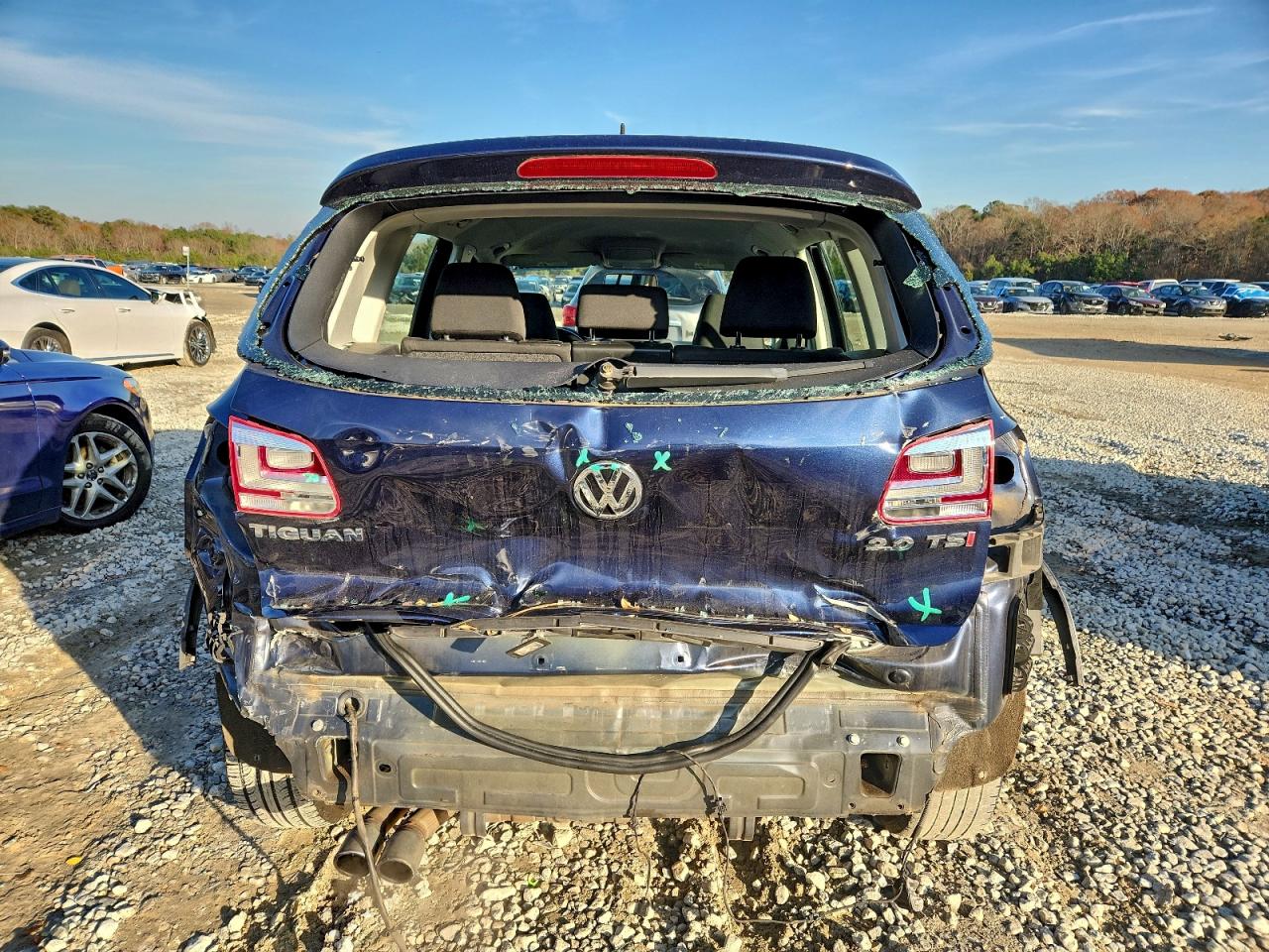 2014 Volkswagen Tiguan S VIN: WVGAV3AX1EW610315 Lot: 94945665