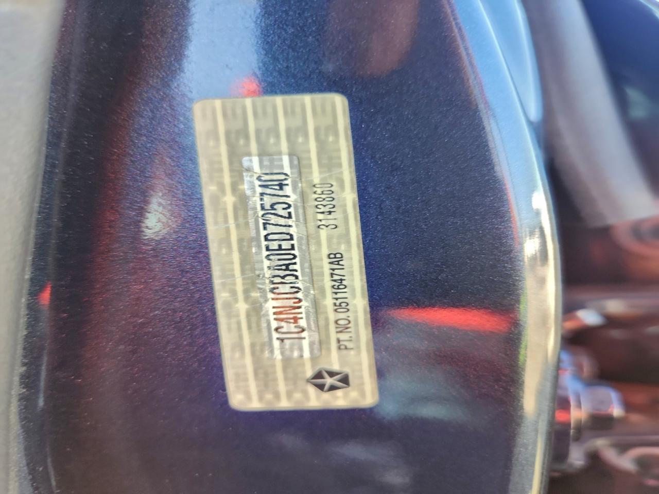 2014 Jeep Compass Sport VIN: 1C4NJCBA0ED725740 Lot: 94934825