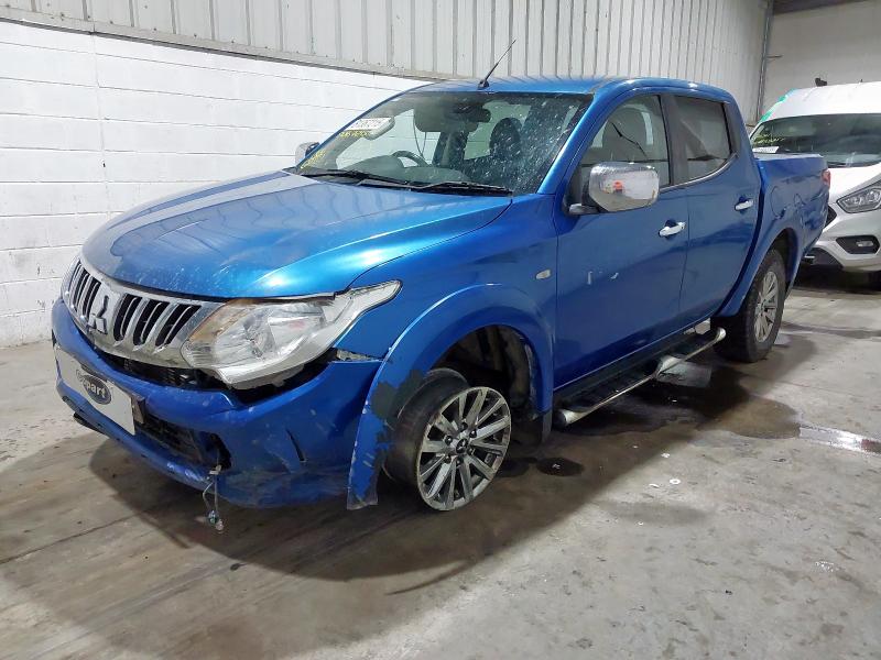 2016 MITSUBISHI L200 DOUBLE CAB DI-D 178 TITAN 4WD for sale at Copart WHITBURN