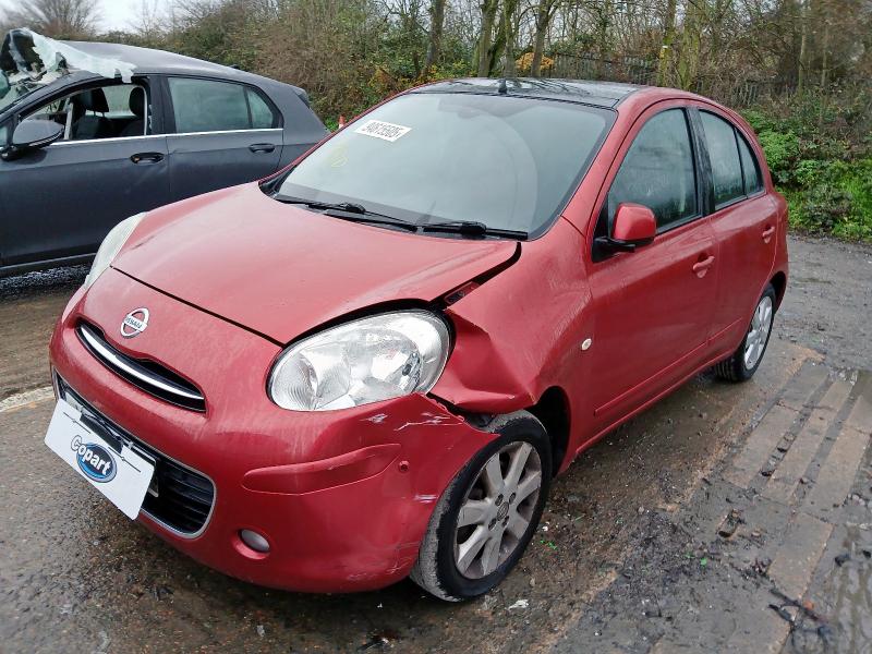 2011 NISSAN MICRA 1.2 TEKNA 5DR for sale at Copart SANDWICH