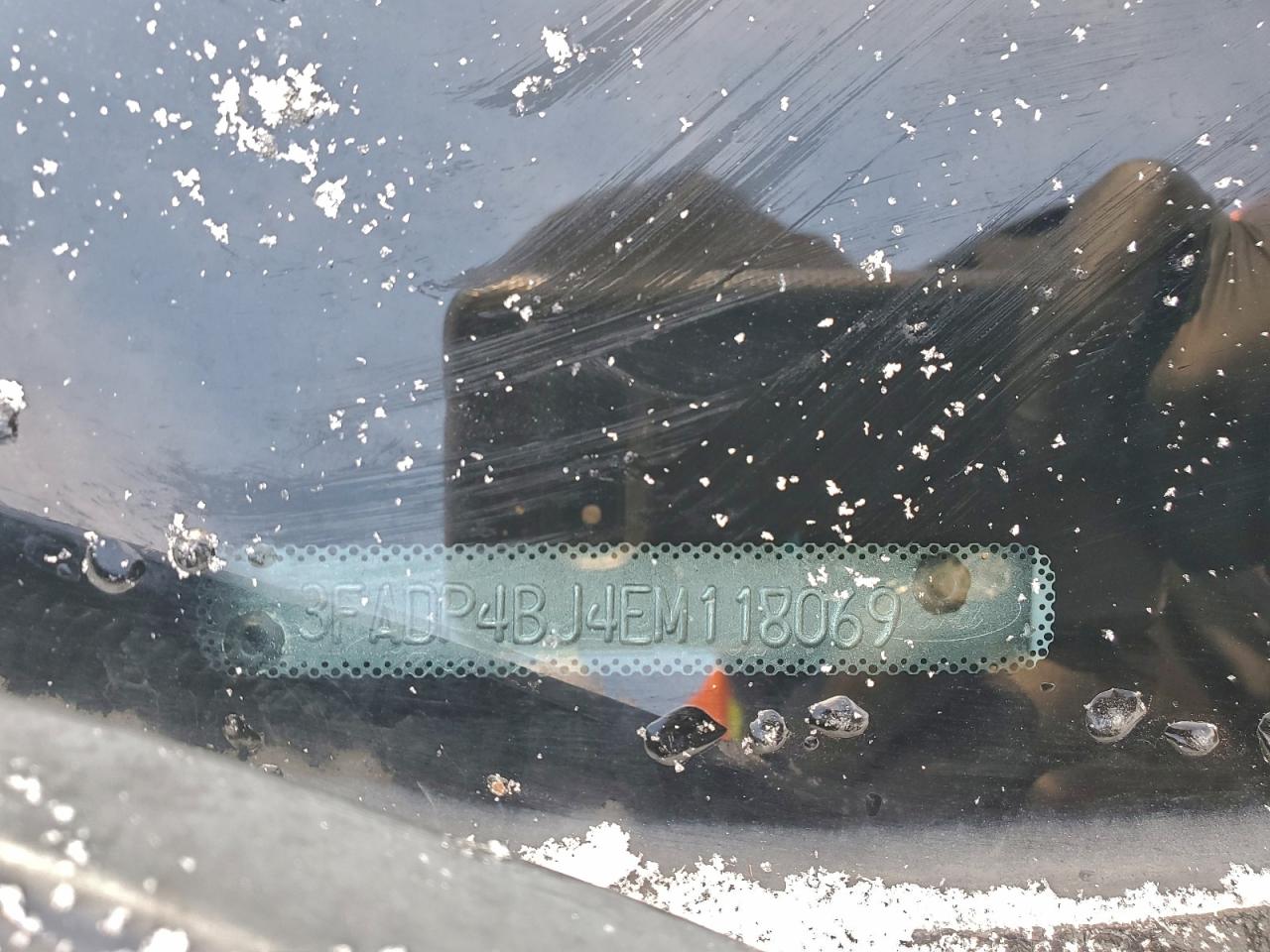 2014 Ford Fiesta Se VIN: 3FADP4BJ4EM118069 Lot: 92736475