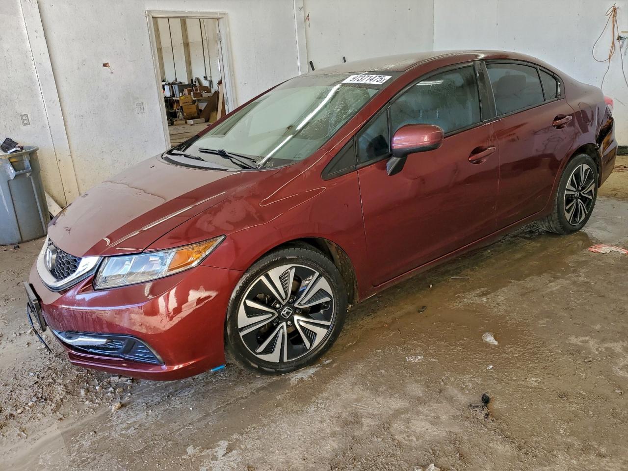 2014 Honda Civic Lx VIN: 2HGFB2F57EH500342 Lot: 97371475