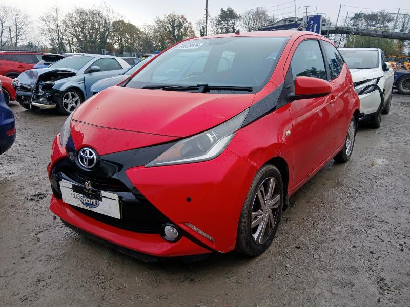 2015 TOYOTA AYGO 1.0 VVT-I X-PRESSION 5DR X-SHIFT for sale at Copart WOLVERHAMPTON