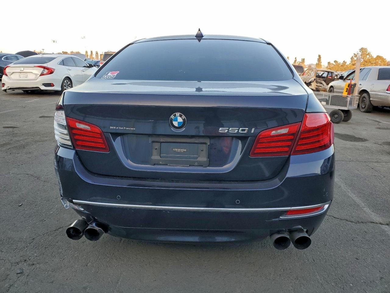 2014 BMW 550 I VIN: WBAKN9C51ED000981 Lot: 93789265