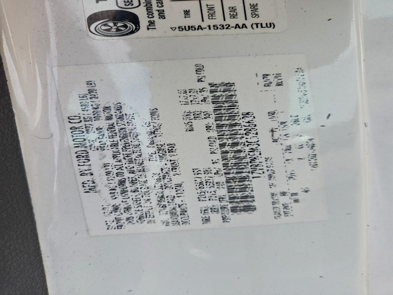 2012 Ford Mustang VIN: 1ZVBP8EM3C5286638 Lot: 94700475