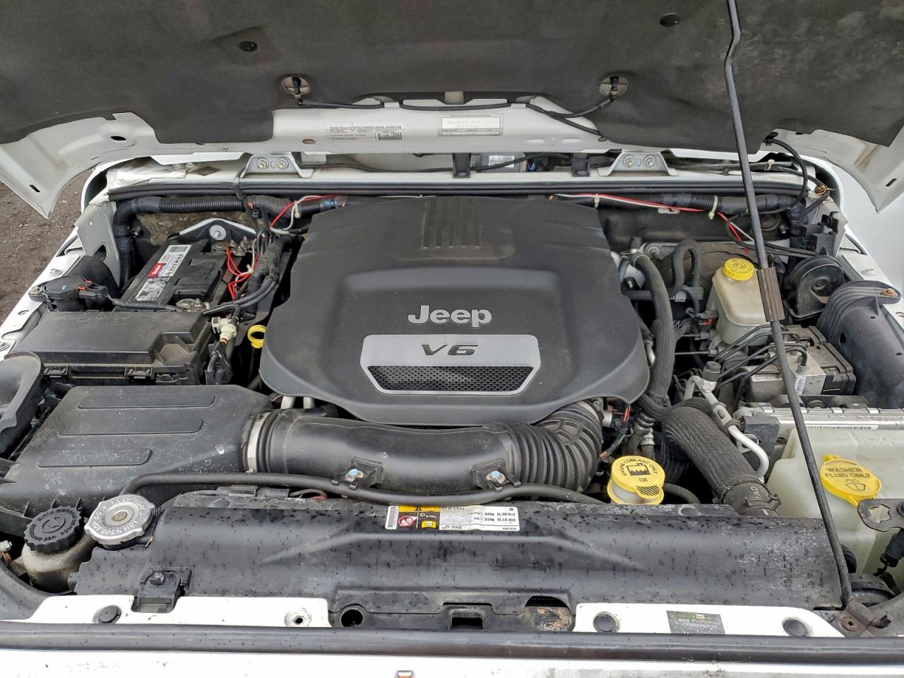 2015 Jeep Wrangler Sahara VIN: 1C4AJWBG1FL523176 Lot: 95531215