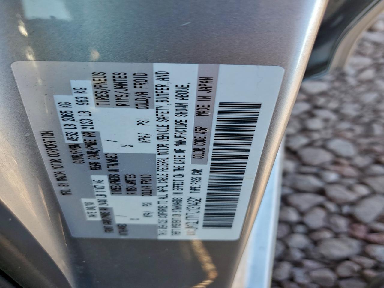 2018 Mazda 6 Grand Touring VIN: JM1GL1TY7J1314821 Lot: 95153445