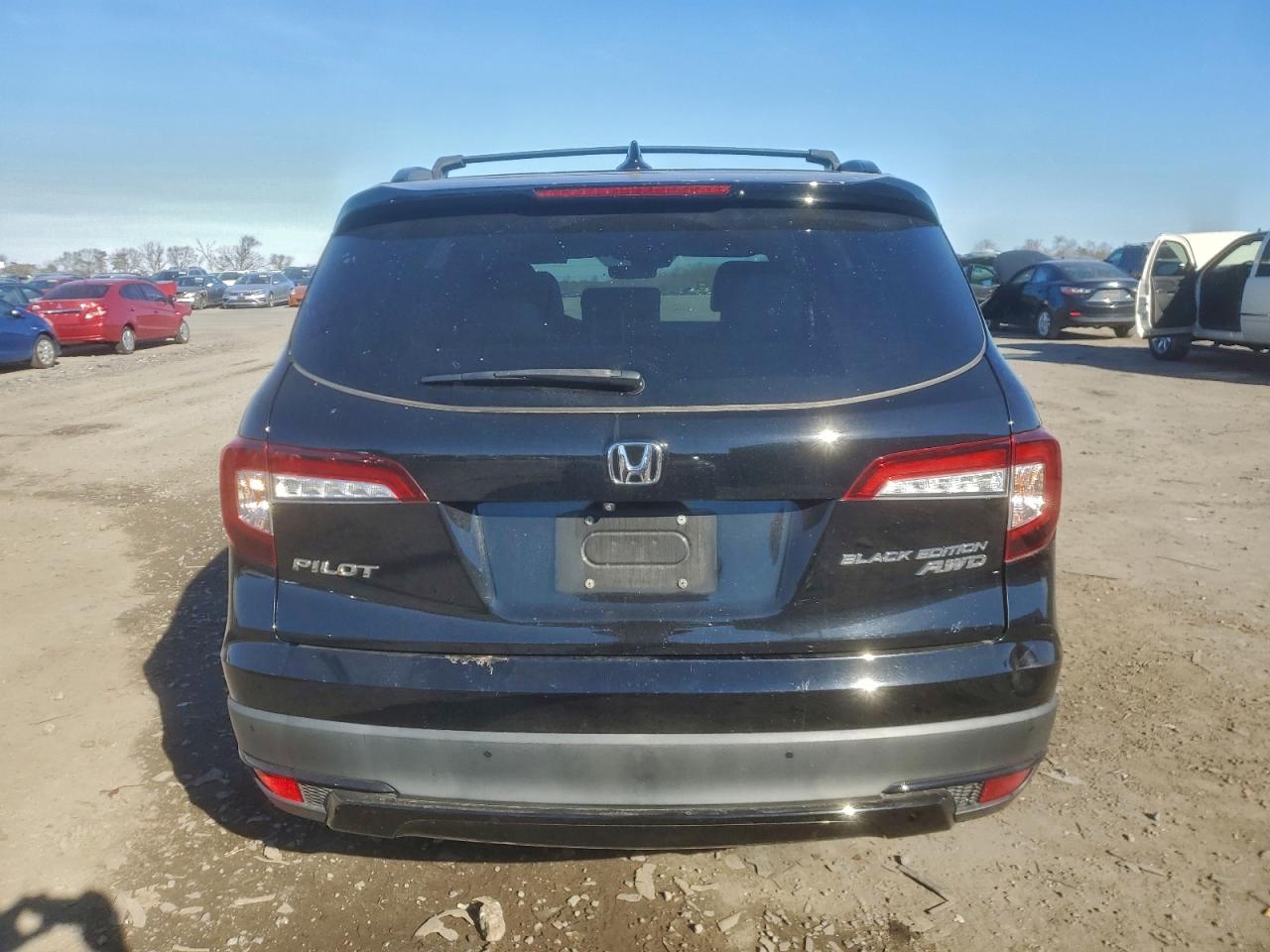 2020 Honda Pilot Black VIN: 5FNYF6H72LB012632 Lot: 94951615