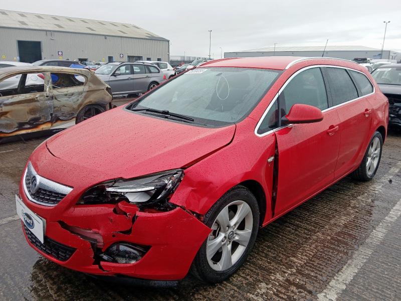 2011 VAUXHALL ASTRA 1.7 CDTI 16V ECOFLEX SRI [125] 5DR for sale at Copart CHESTER