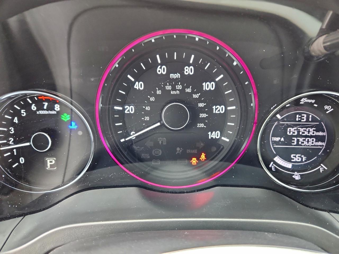 2021 Honda Hr-V Lx VIN: 3CZRU6H37MM707431 Lot: 95554275