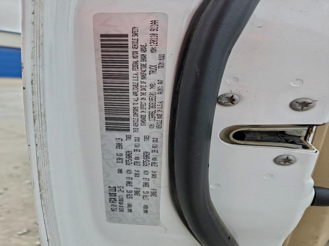 2016 Ram 1500 Slt VIN: 1C6RR6LT8GS195101 Lot: 94299565