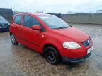 2009 VOLKSWAGEN FOX 1.2 URBAN FOX 3DR for sale at Copart YORK