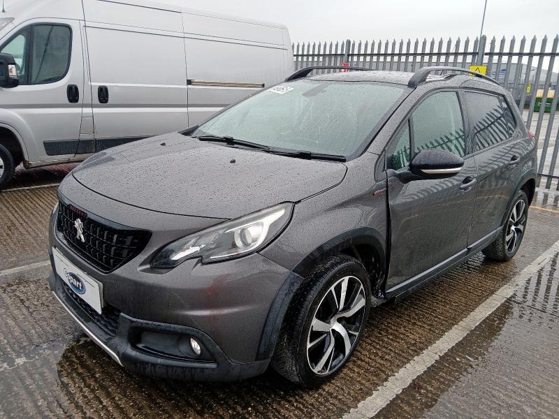 2017 PEUGEOT 2008 1.2 PURETECH 110 GT LINE 5DR EAT6 for sale at Copart CHESTER