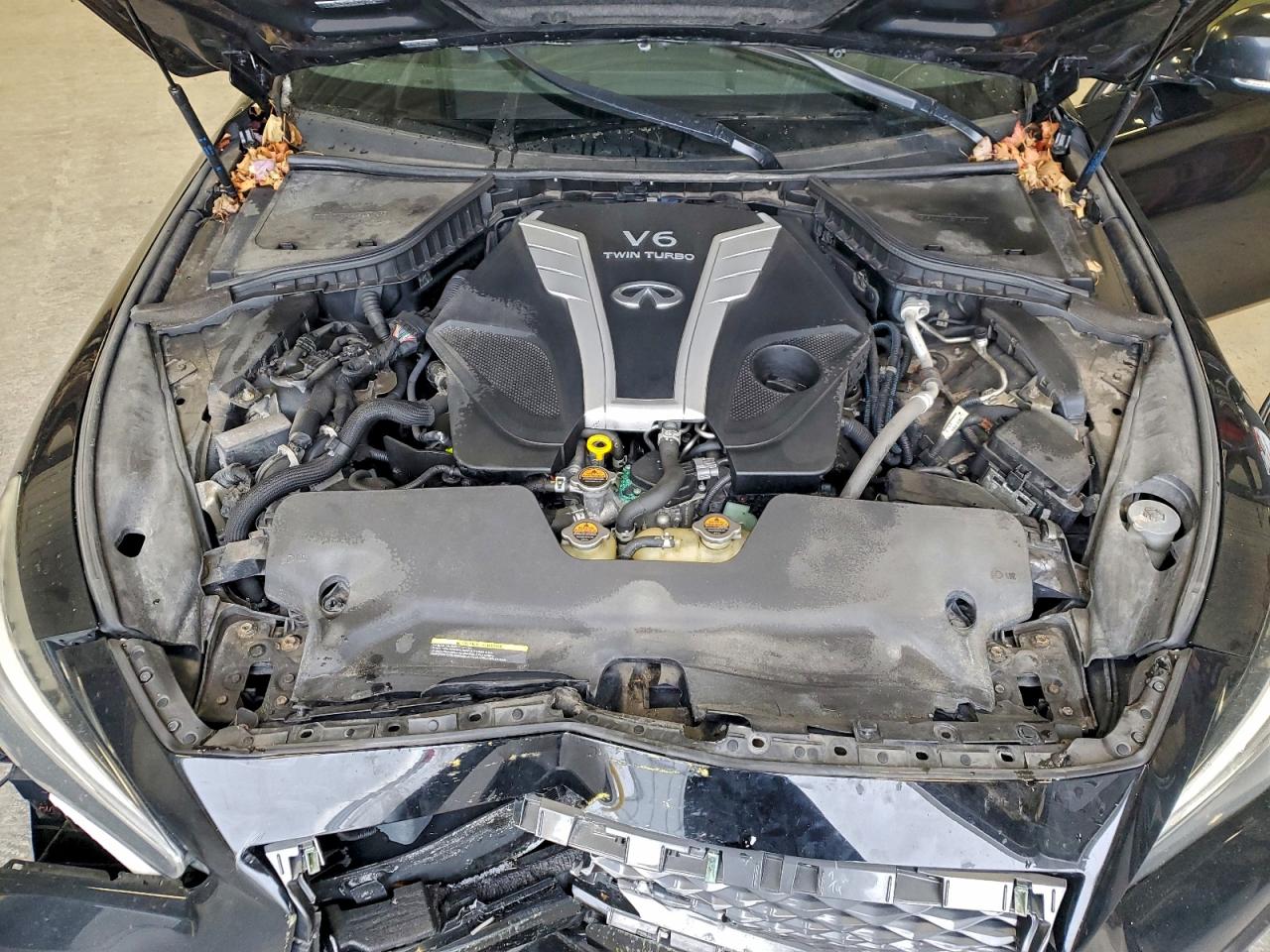 2018 Infiniti Q50 Red Sport 400 VIN: JN1FV7AR7JM480522 Lot: 94573485